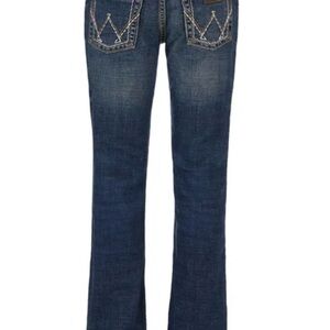 Classic Blue Denim Wrangler Jeans